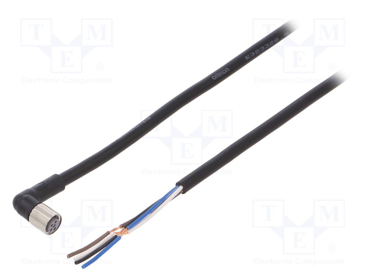 OMRON XS3FM8PVC4A10M Anturikaapeli M8 naaras, 10m