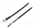 OMRON XS3FM8PVC3S5M Anturikaapeli M8, 3-napainen 5m