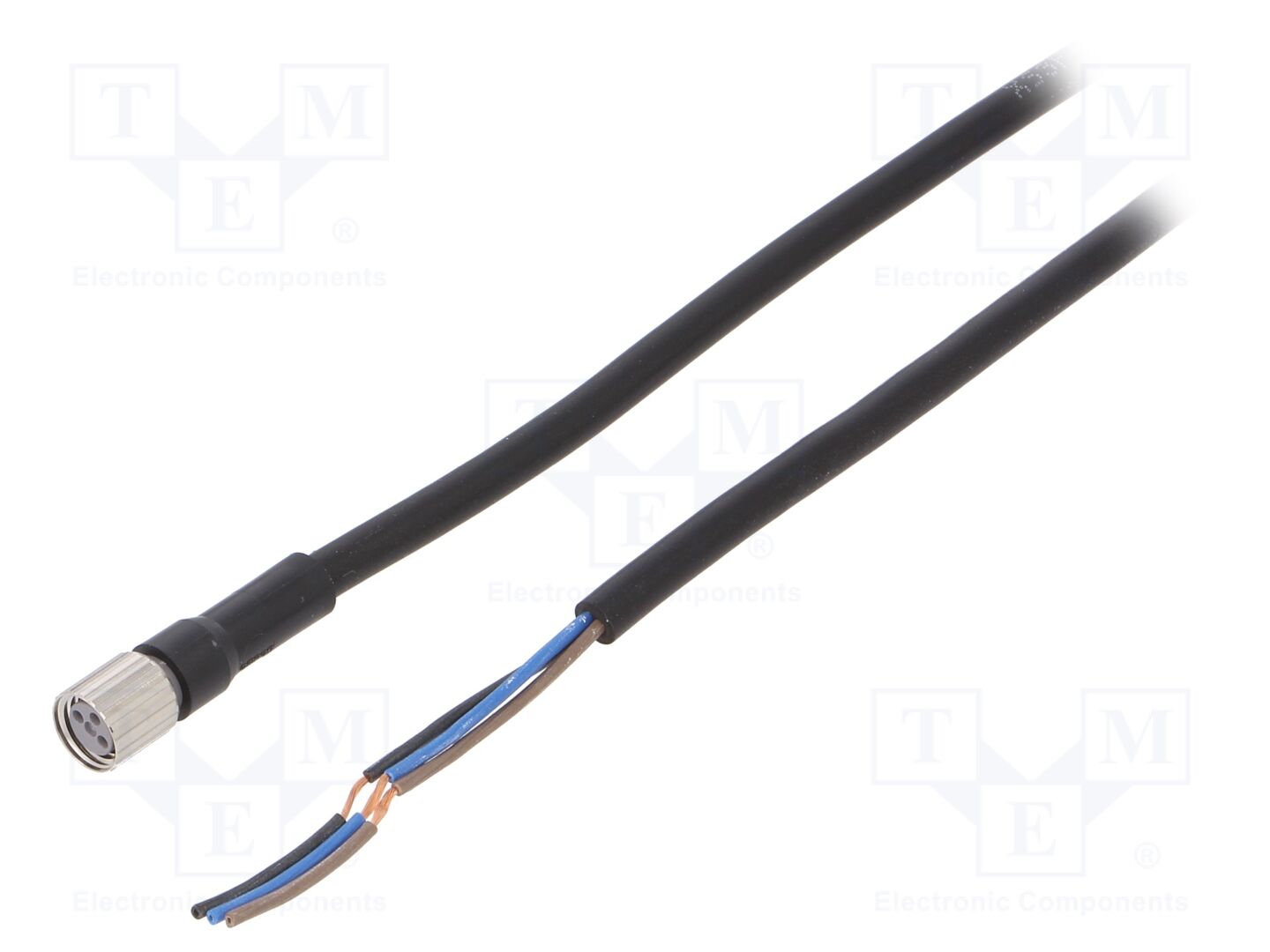 OMRON XS3FM8PVC3S2M Anturikaapeli M8 naaras, 2m