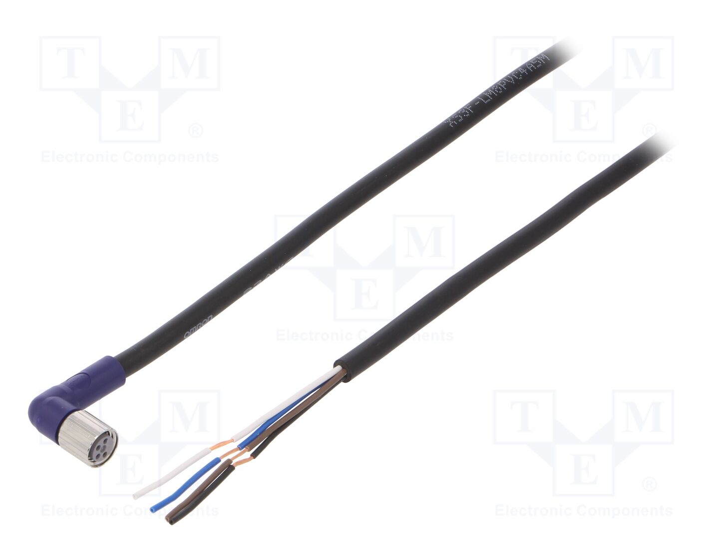 OMRON XS3FLM8PVC4A5M Anturikaapeli M8 5m