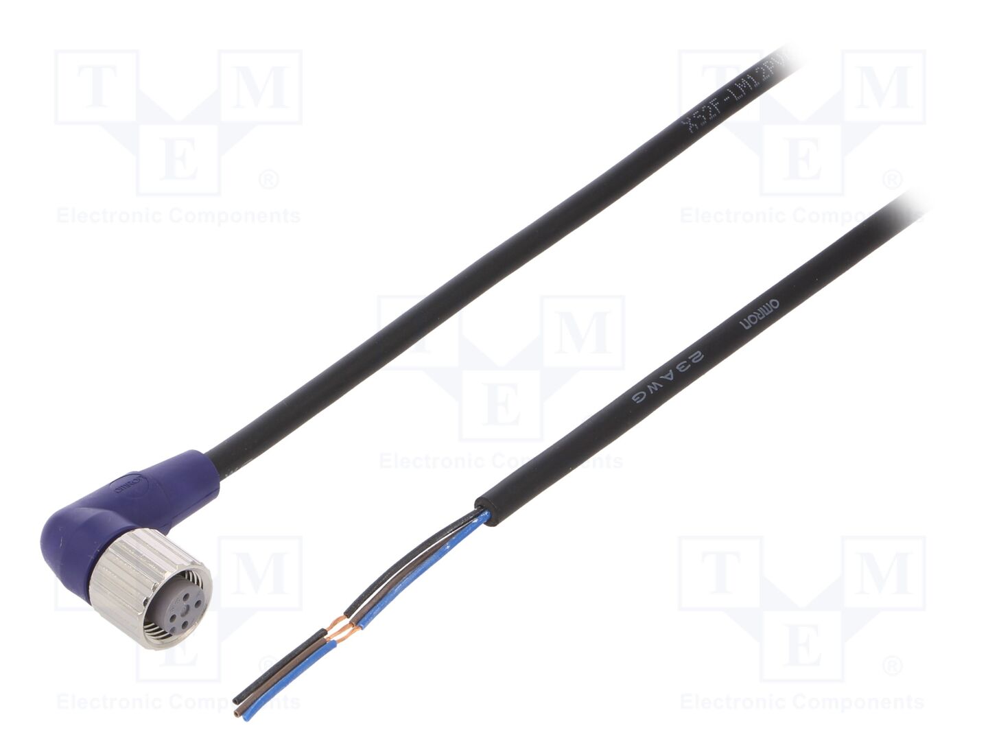 OMRON XS2F-LM12PVC3A2M Anturikaapeli M12, 2m