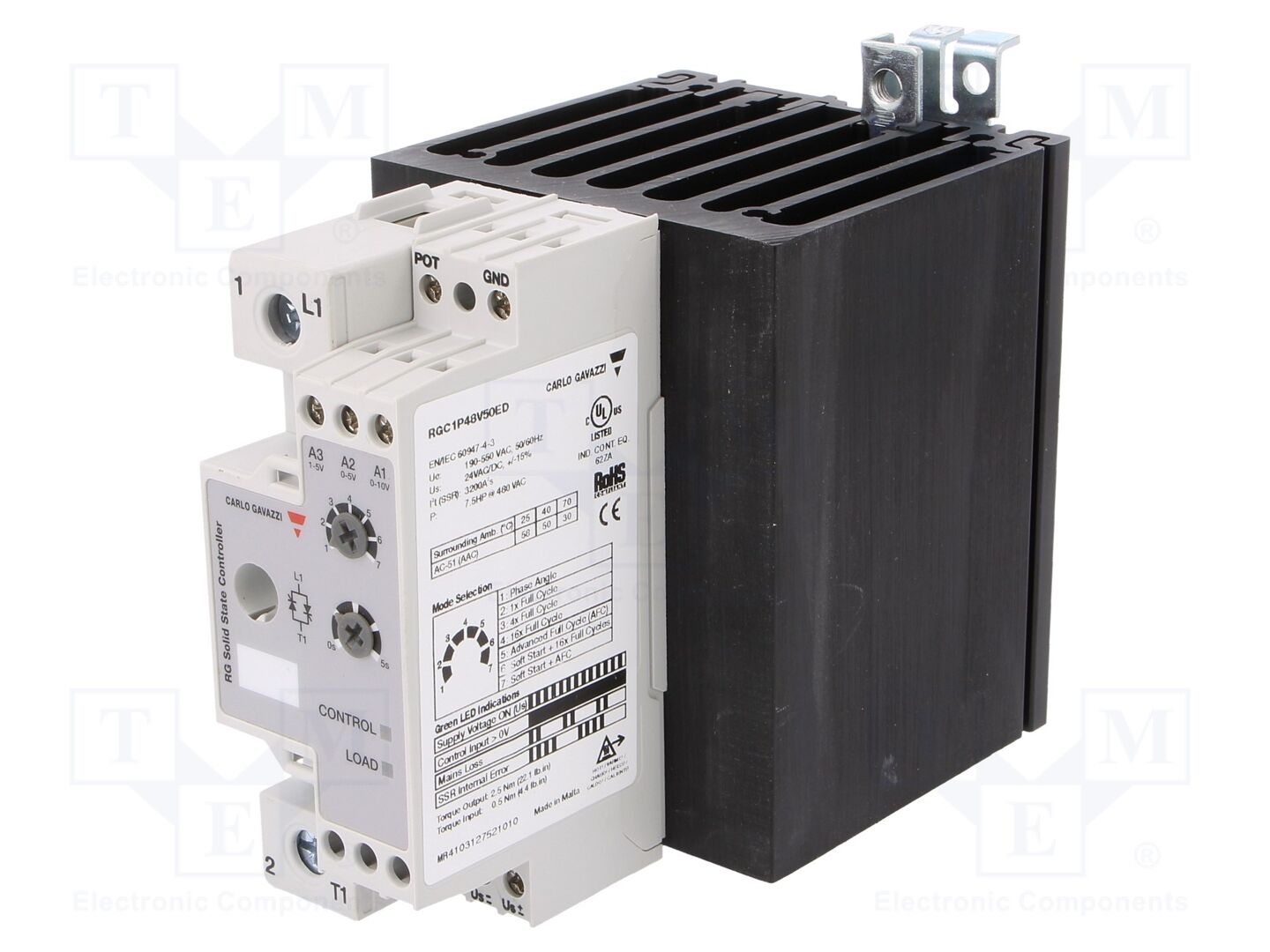 CARLO GAVAZZI RGC1P48V50ED Puolijohderele 50A