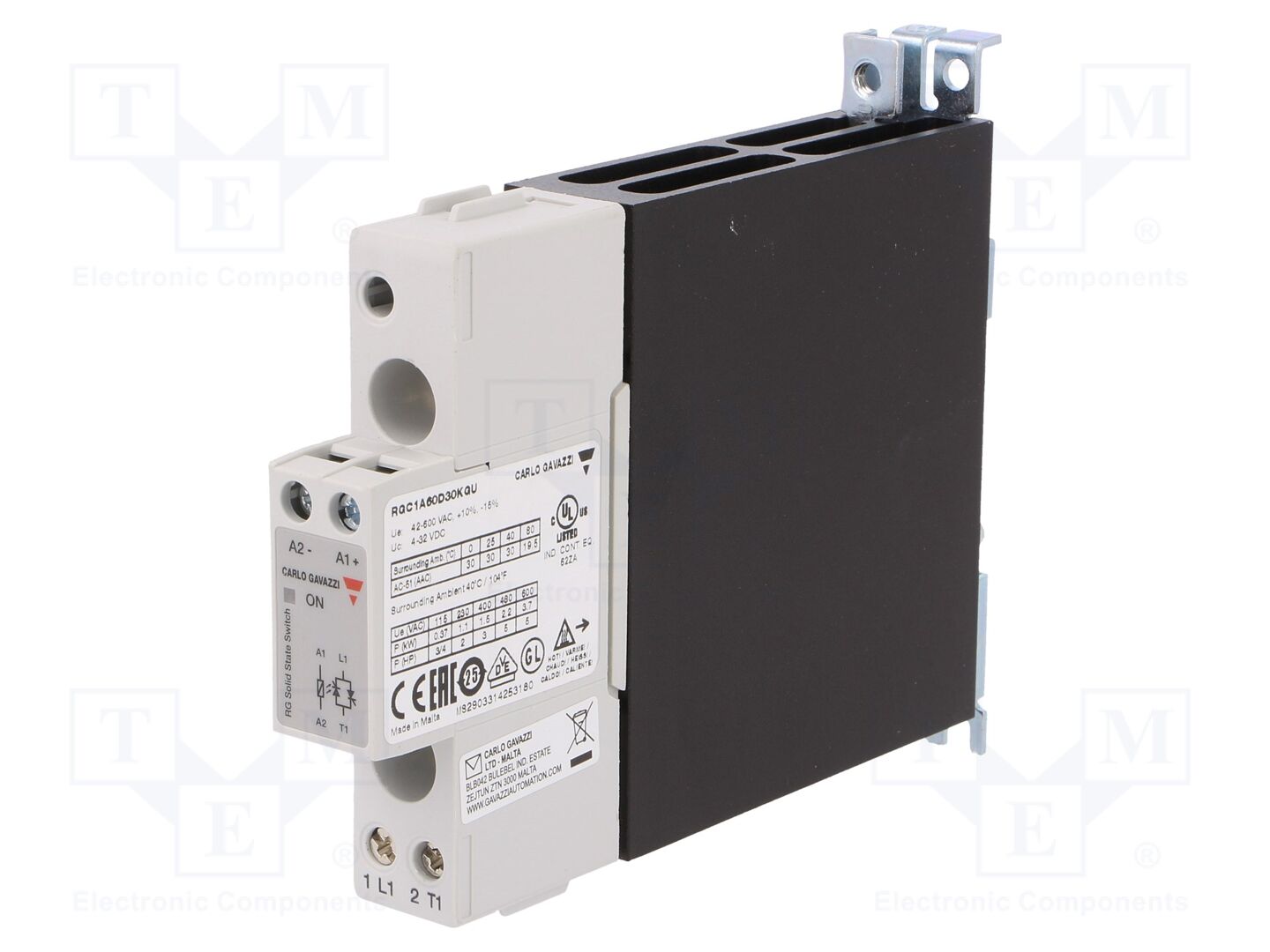 CARLO GAVAZZI RGC1A60D30KGU Puolijohderele 30A