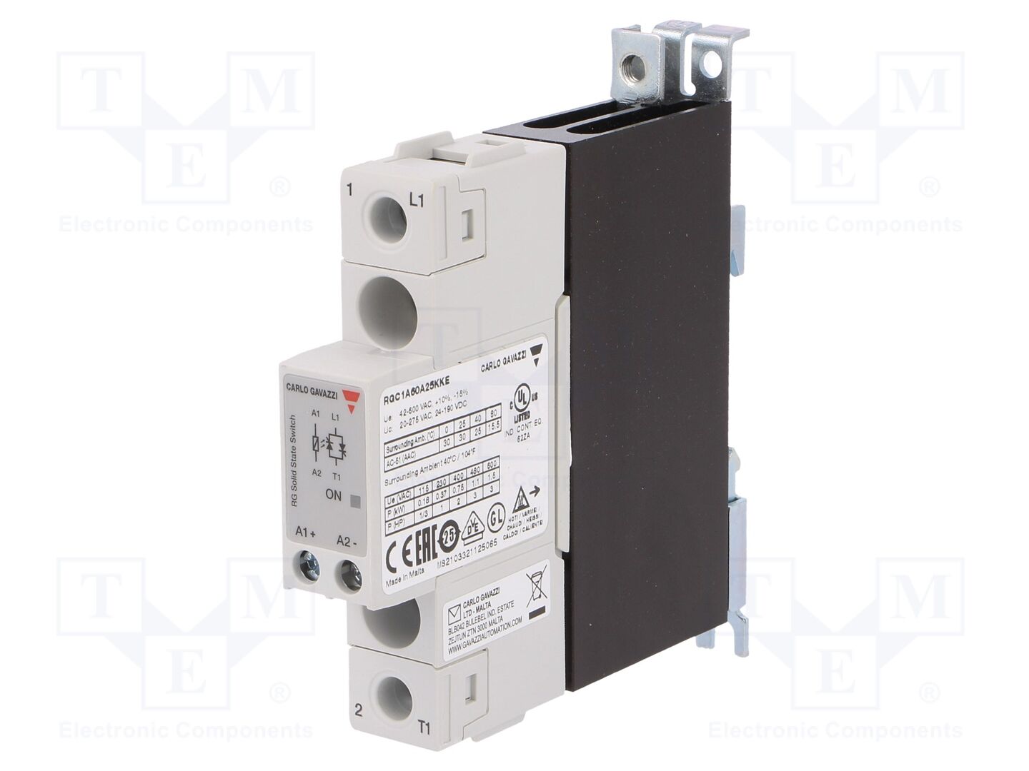 CARLO GAVAZZI RGC1A60A25KKE Puolijohderele 25A