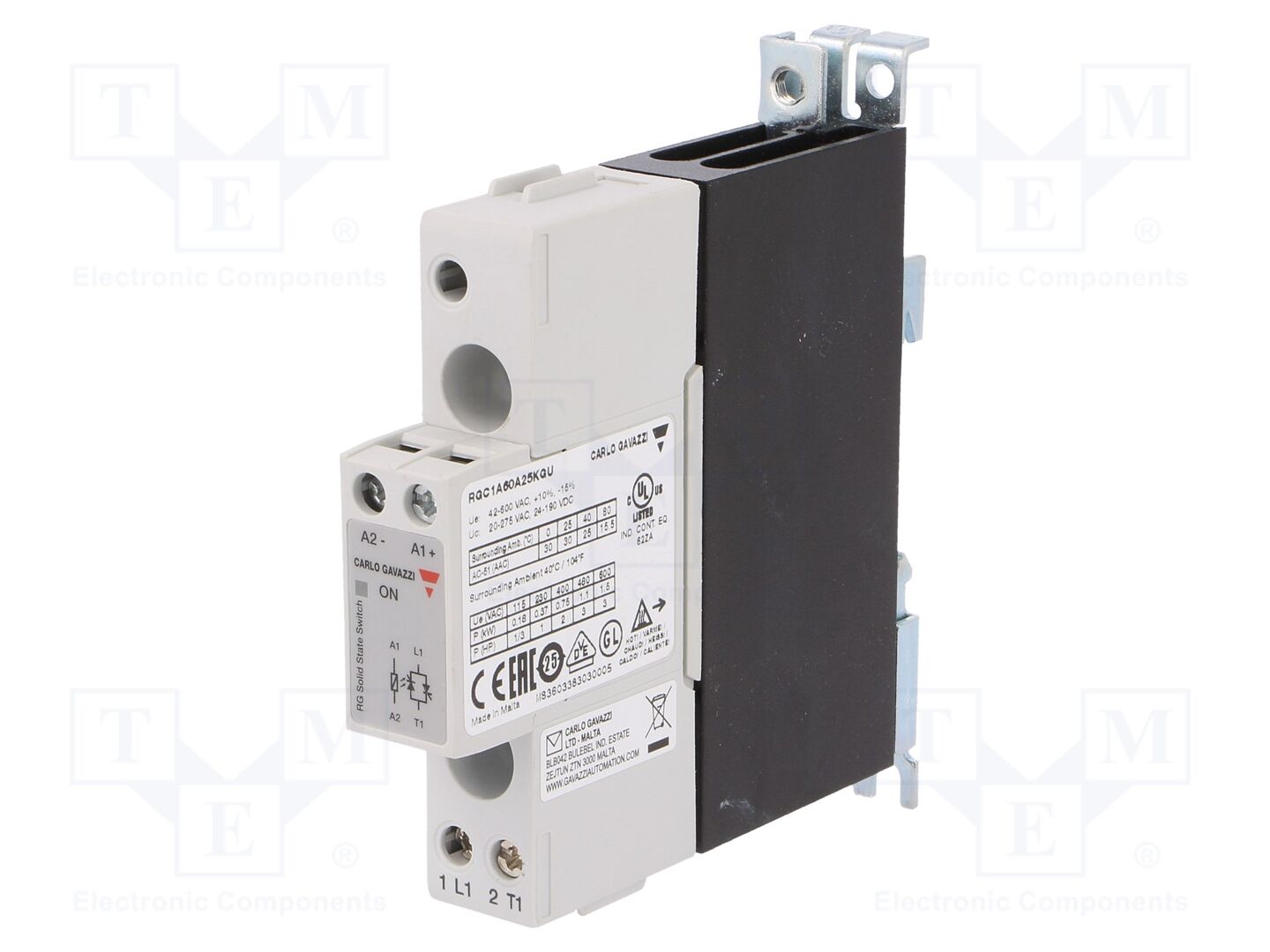 CARLO GAVAZZI RGC1A60A25KGU Puolijohderele 25A