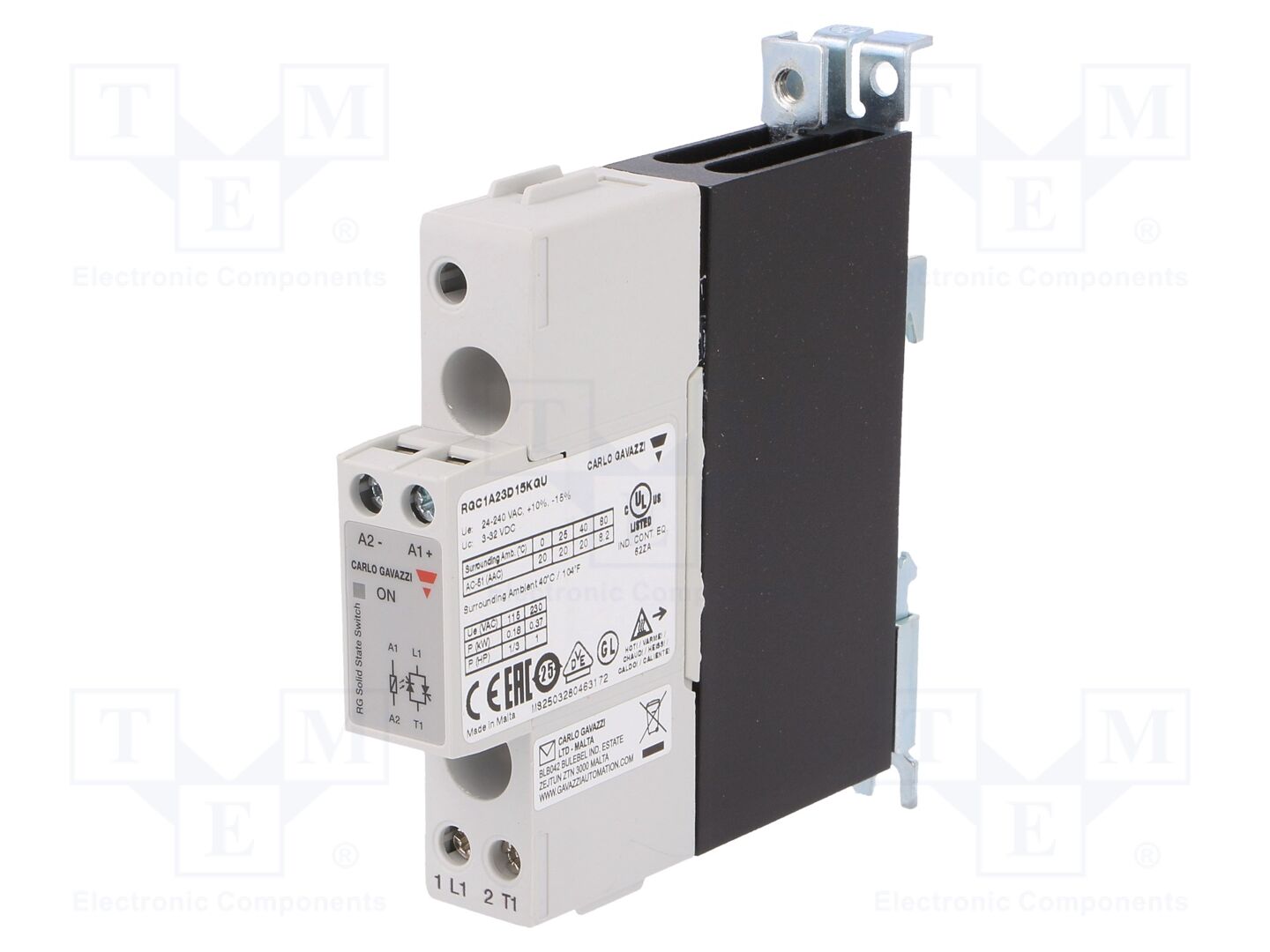CARLO GAVAZZI RGC1A23D15KGU Solid State Relay 20A
