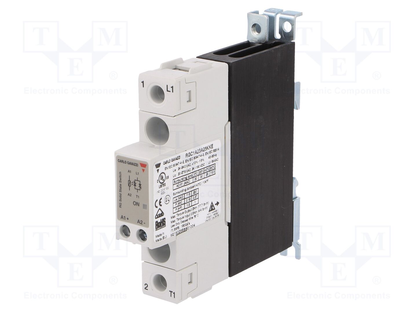 CARLO GAVAZZI RGC1A23A25KKE Puolijohderele 25A