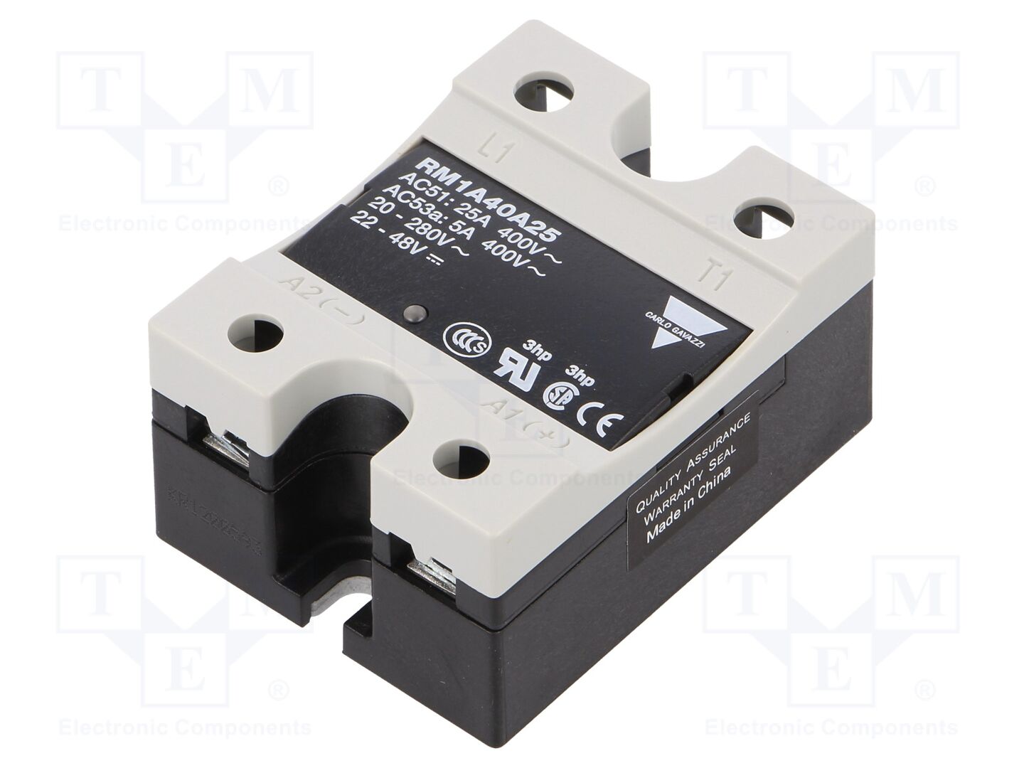 CARLO GAVAZZI RM1A40A25 Solid State Relay 25A