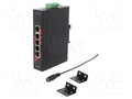 ANTAIRA LNX-500AG-T Ethernet-kytkin 12÷48VDC
