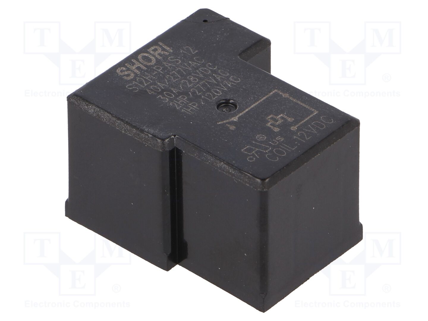 SHORI ELECTRIC S12H-PAS-12 Sähkömagneettinen rele 12VDC (50 kpl erä)