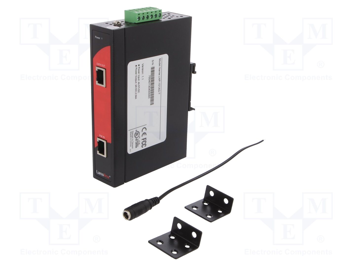 ANTAIRA LNP-101AG-T PoE Ethernet-kytkin 44÷57VDC