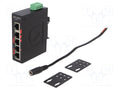 ANTAIRA LNX-C500-T Hallitsematon Ethernet-kytkin 12÷48VDC