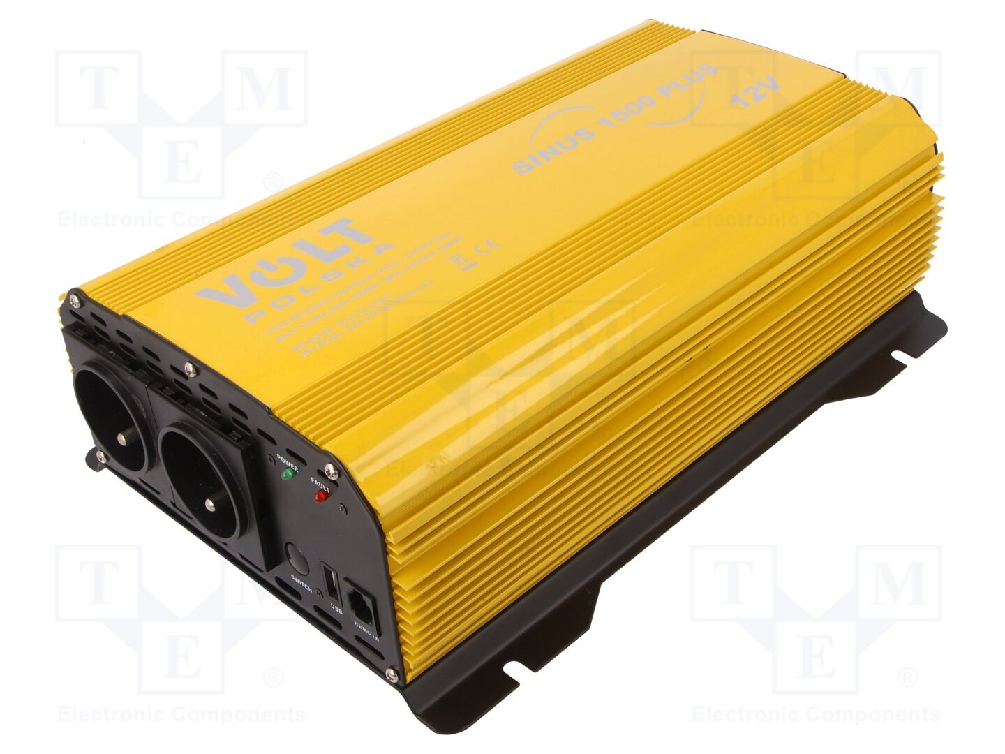 VOLT POLSKA SINUS-P-1500-12V DC/AC muunnin 1000W 12V