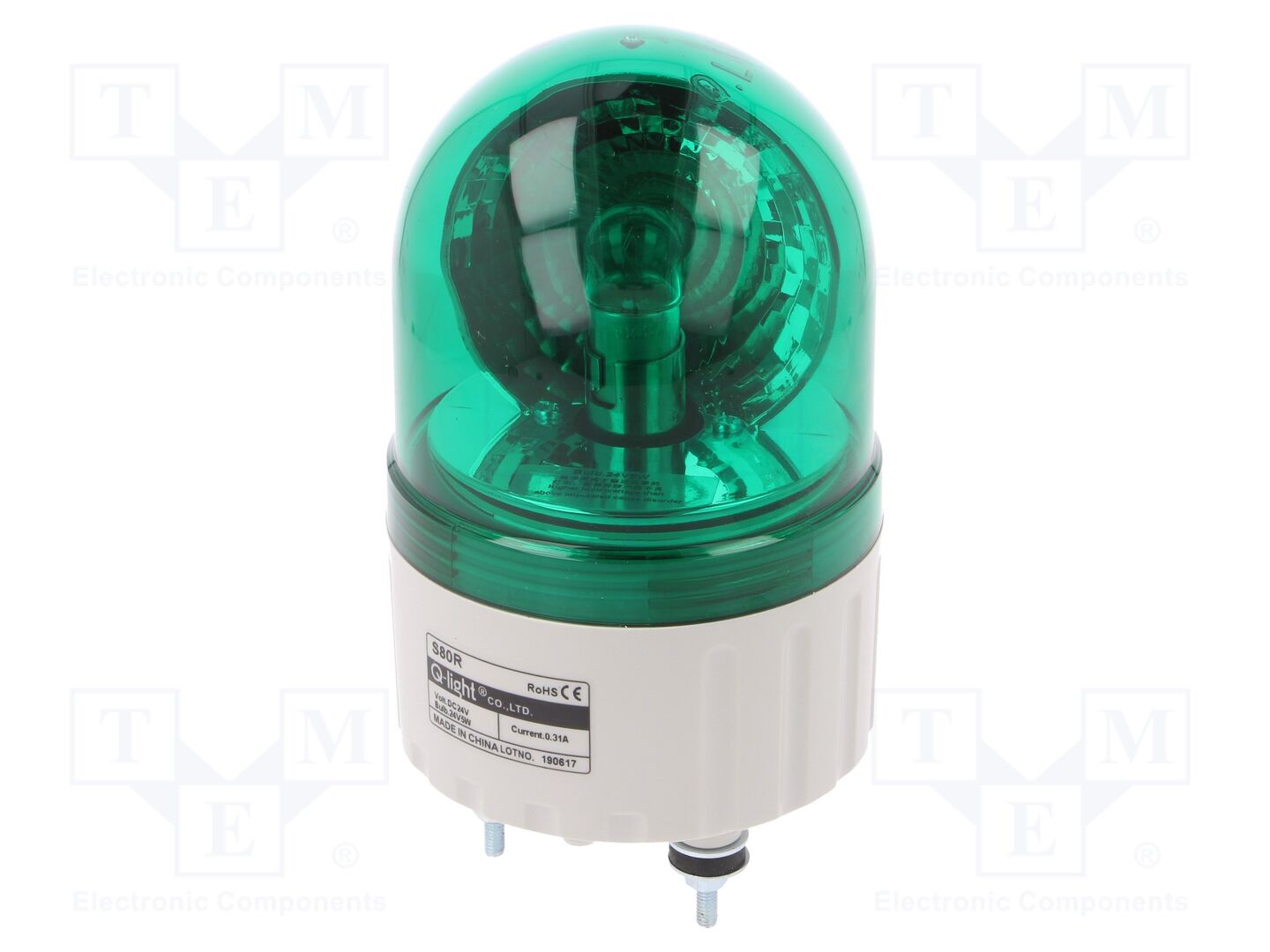 QLIGHT S80R-24-G Pyörivä merkkivalo 24VDC