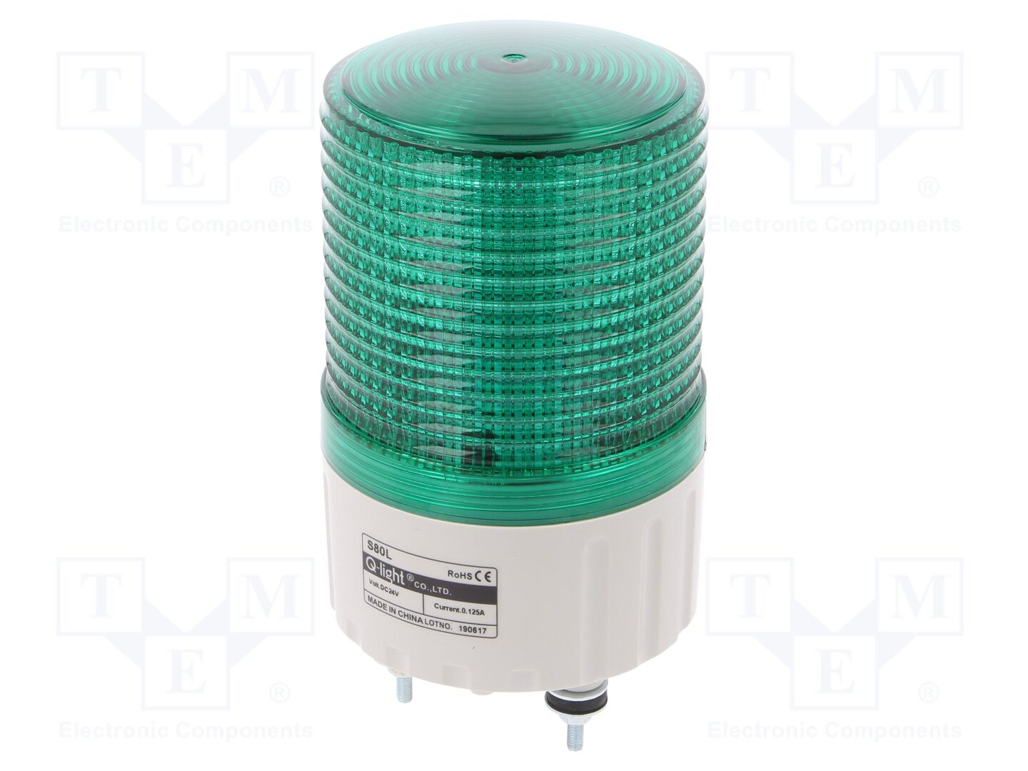 QLIGHT S80L-24-G Merkkivalo Vihreä