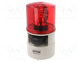 QLIGHT S125DLR-WS-24-R Vilkkuvalo-summeri 24VDC