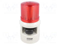 QLIGHT S100DL-WA-24-R Merkkivalo-summeri 24VDC
