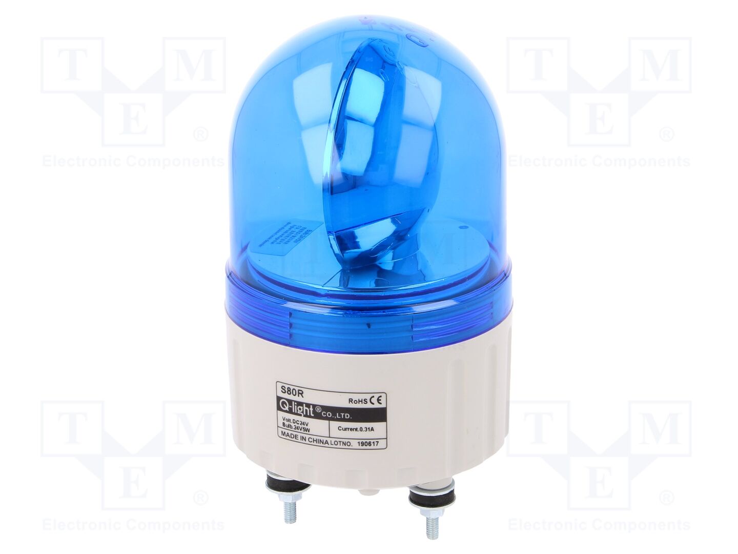 QLIGHT S80R-24-B Pyörivä merkkivalo 24VDC