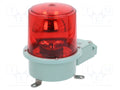 QLIGHT SH2T-24-R Pyörivä merkkivalo 24VDC