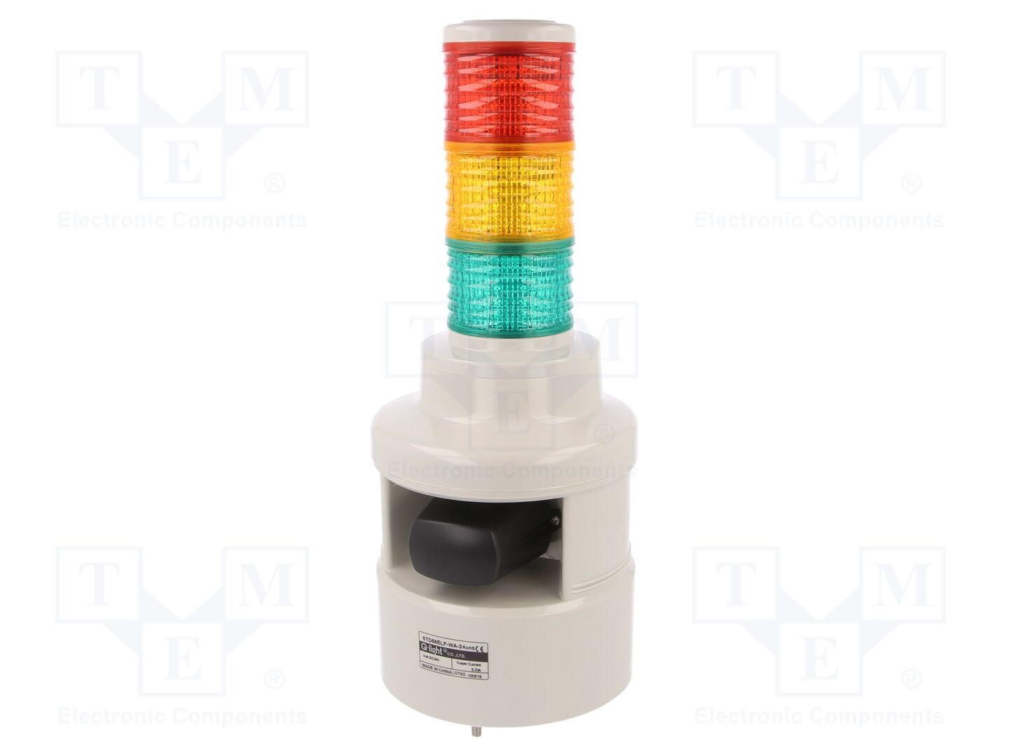 QLIGHT STD56ELF-WA-3-24-RAG Merkkivalopylväs 24VDC