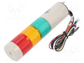 QLIGHT STG40MLF324RAG Merkkivalopylväs 24VDC