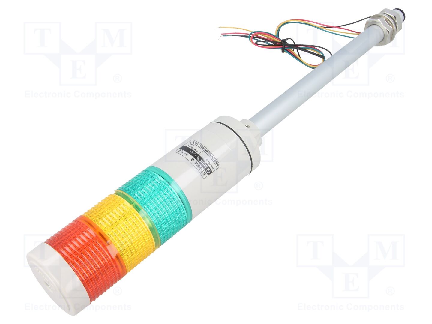 QLIGHT STG50L-3-24-RAG Merkkivalopylväs 24VDC