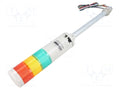 QLIGHT STG50LF-BZ-3-24-RAG Merkkivalopylväs 24VDC