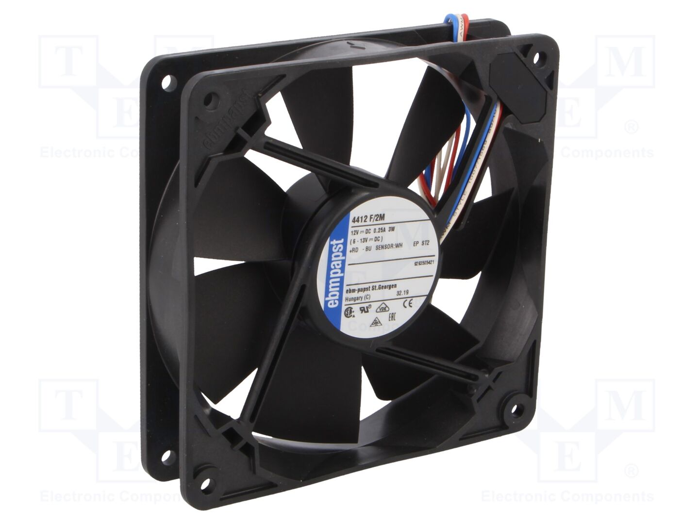 EBM-PAPST 4412F/2M Aksiaalituuletin 12VDC