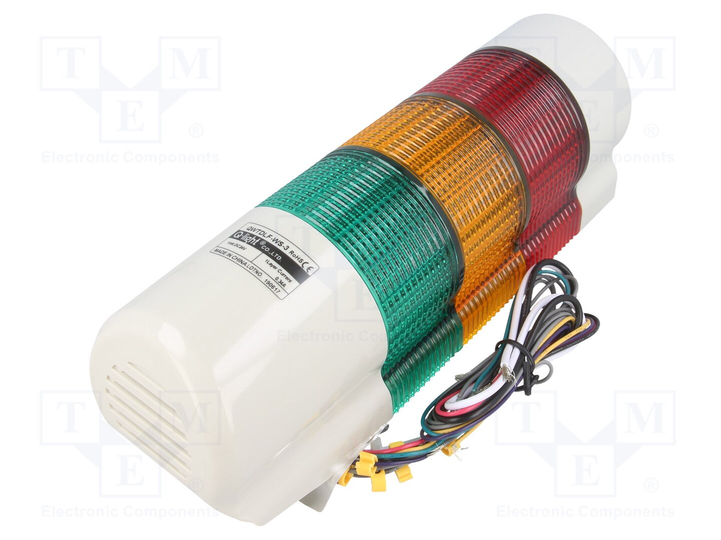 QLIGHT QWTDLF-WS-3-24-RAG Signalling column 24VDC
