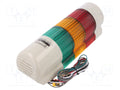 QLIGHT QWTDL-WA-3-24-RAG Merkkivalopylväs 24VDC