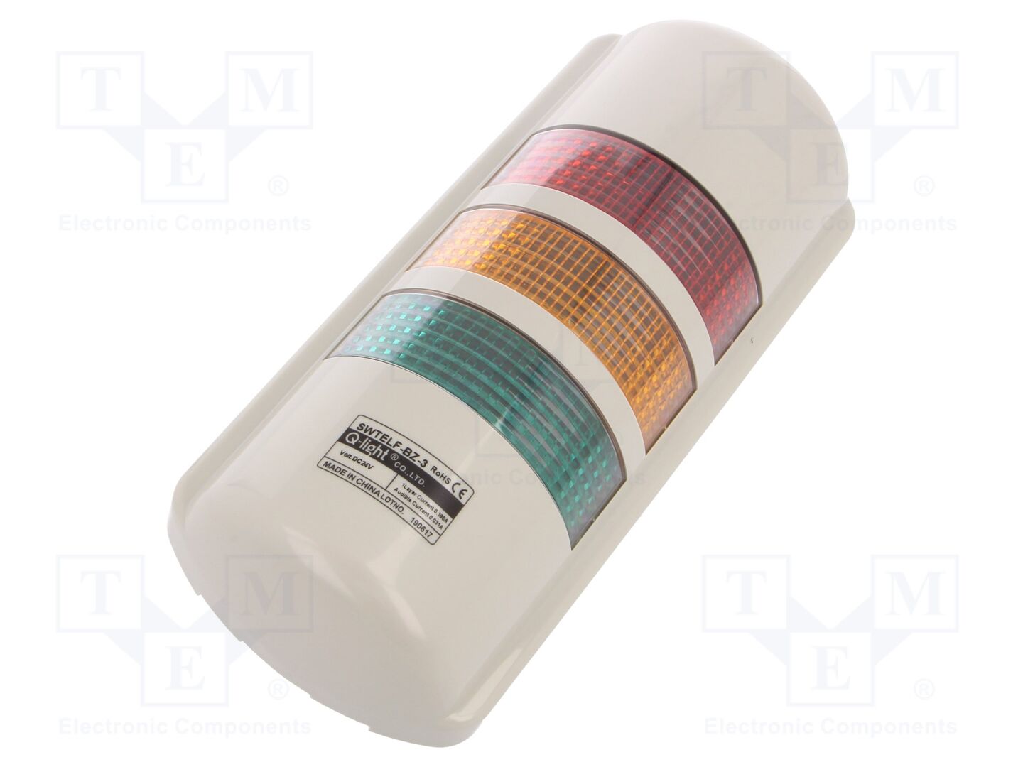 QLIGHT SWTELF-BZ-3-24-RAG Merkkivalopylväs 24VDC