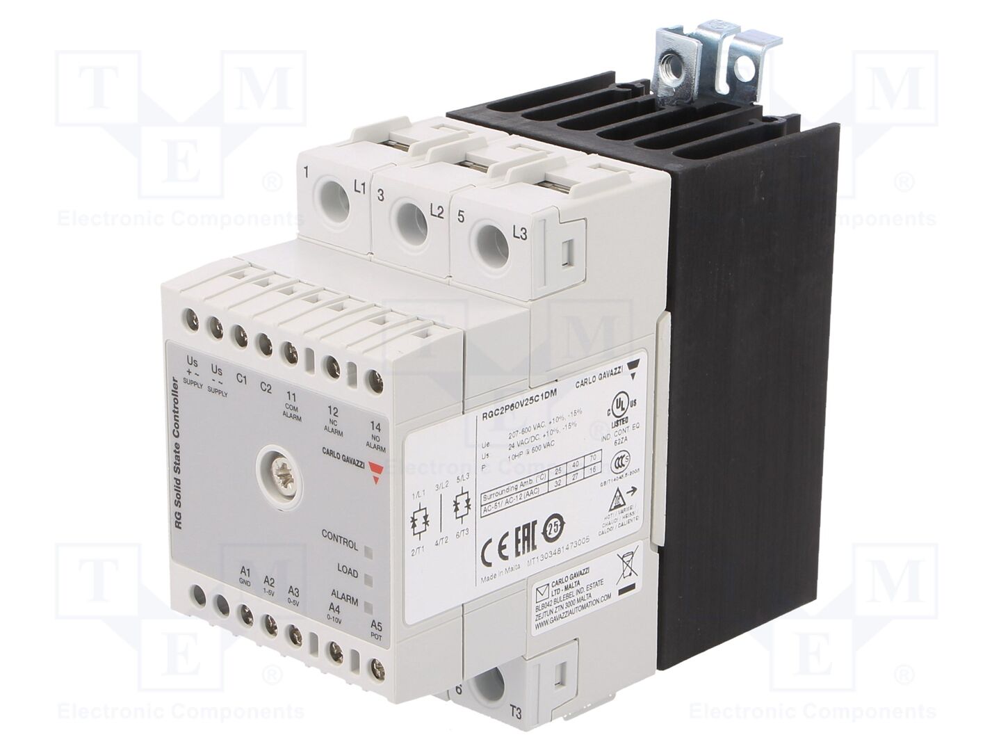 CARLO GAVAZZI RGC2P60V25C1DM Solid state relay 25A