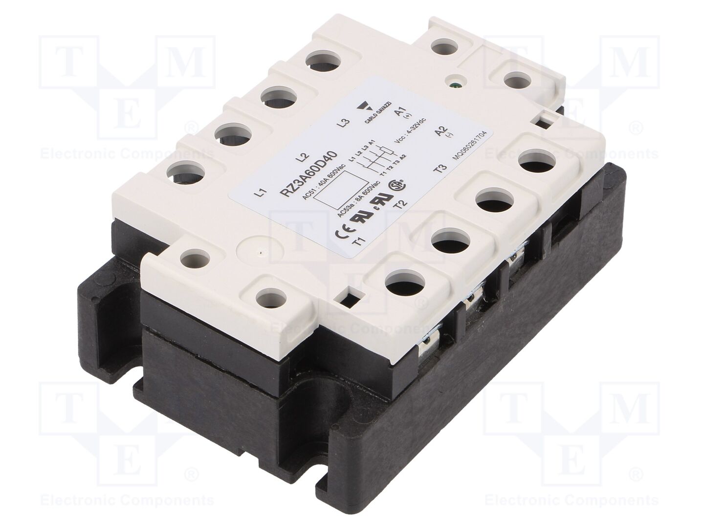 CARLO GAVAZZI RZ3A60D40 Kiinteän tilan rele 40A