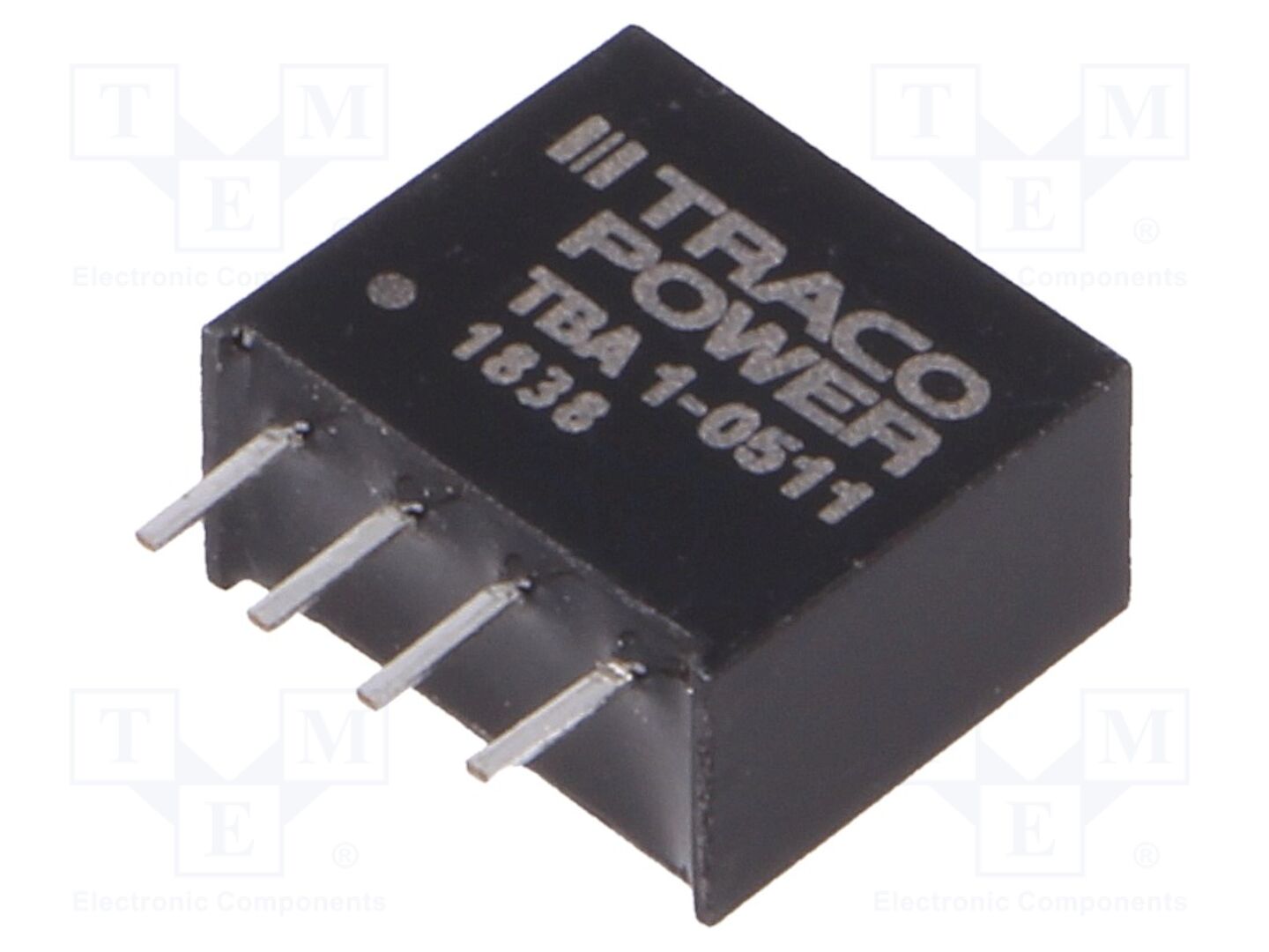 TRACO POWER TBA1-0511 DC/DC-muunnin 1W