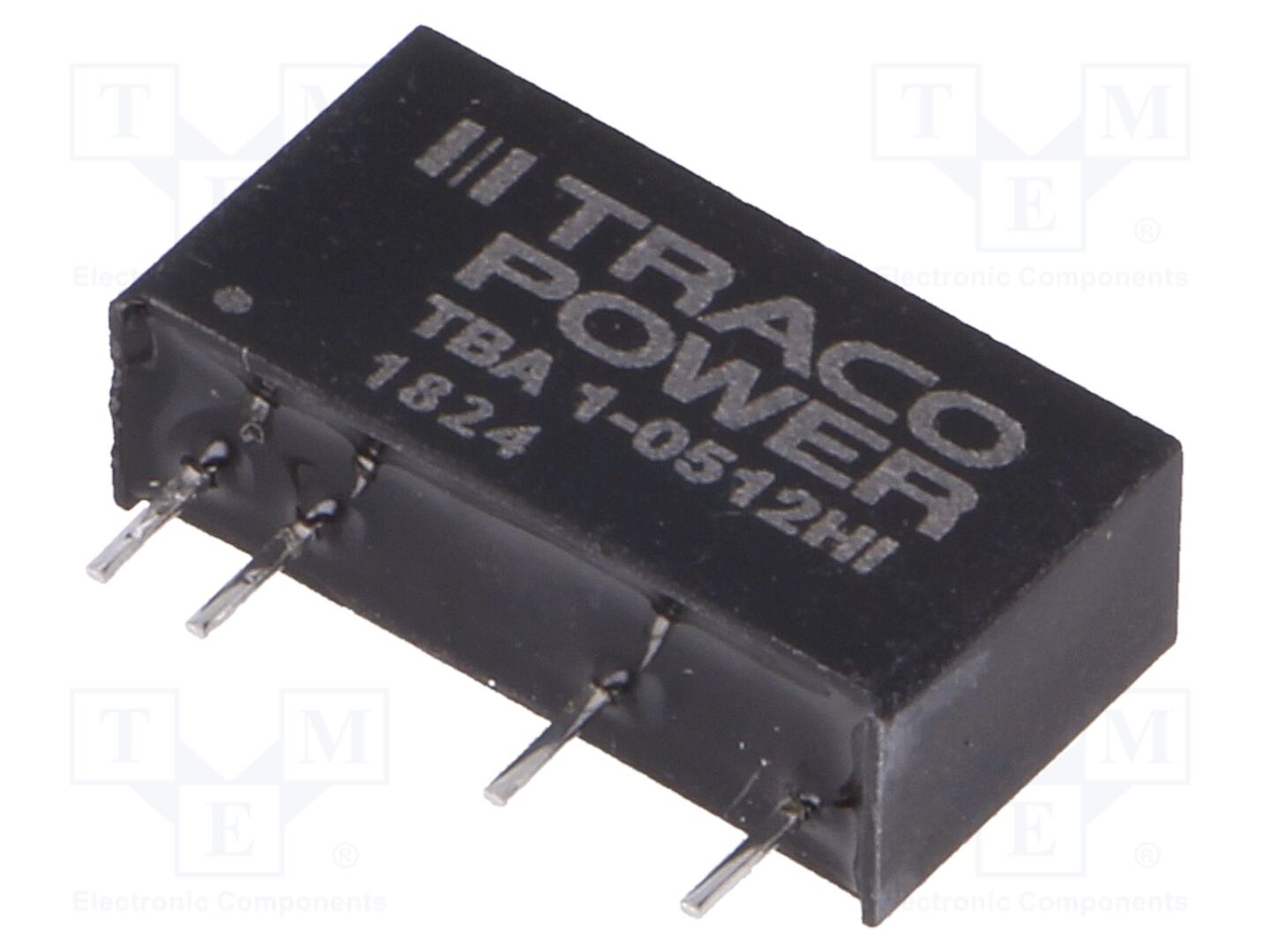 TRACO POWER TBA1-0512HI DC/DC-muunnin 1W