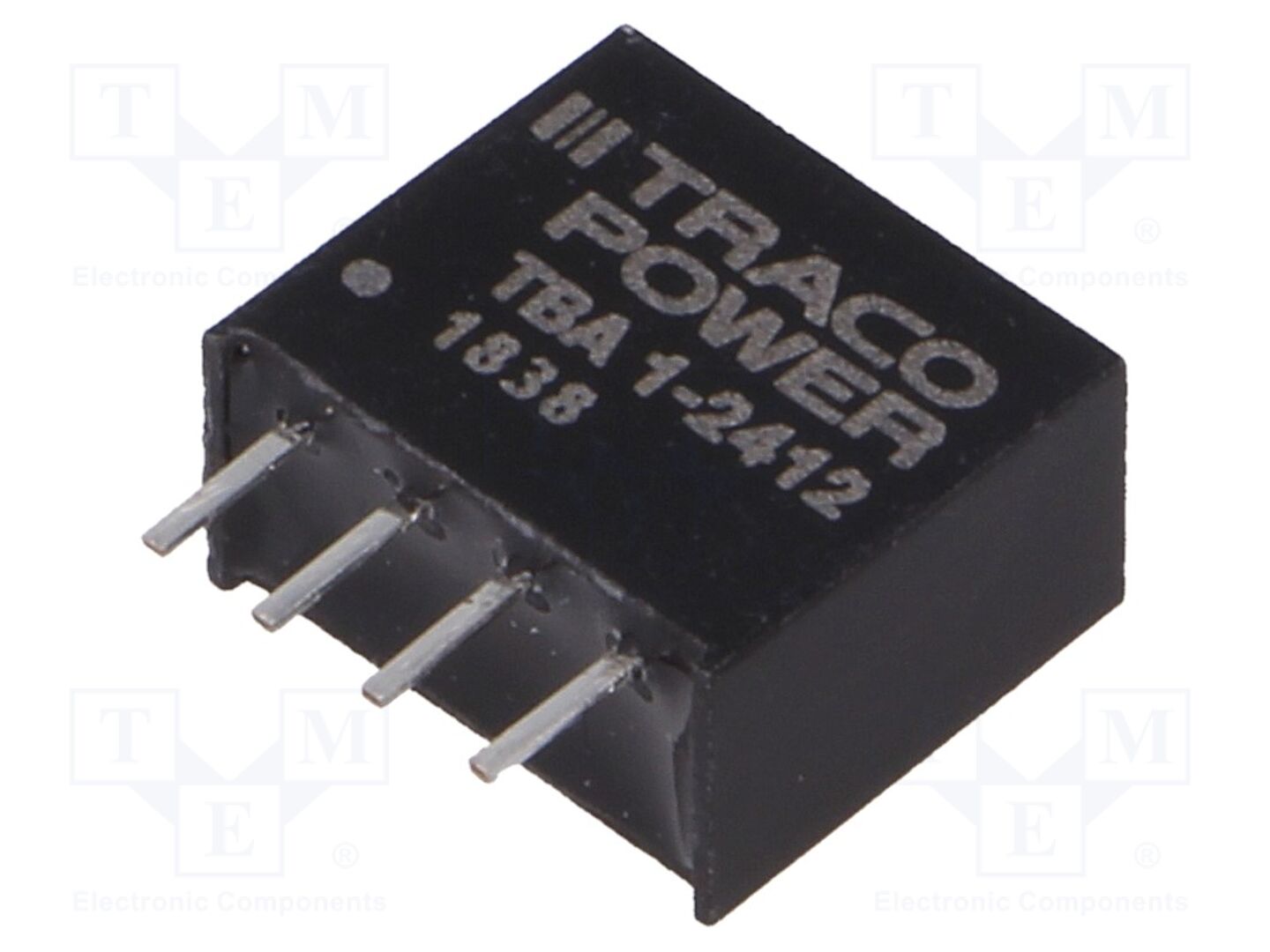 TRACO POWER TBA1-2412 DC/DC-muunnin 1W