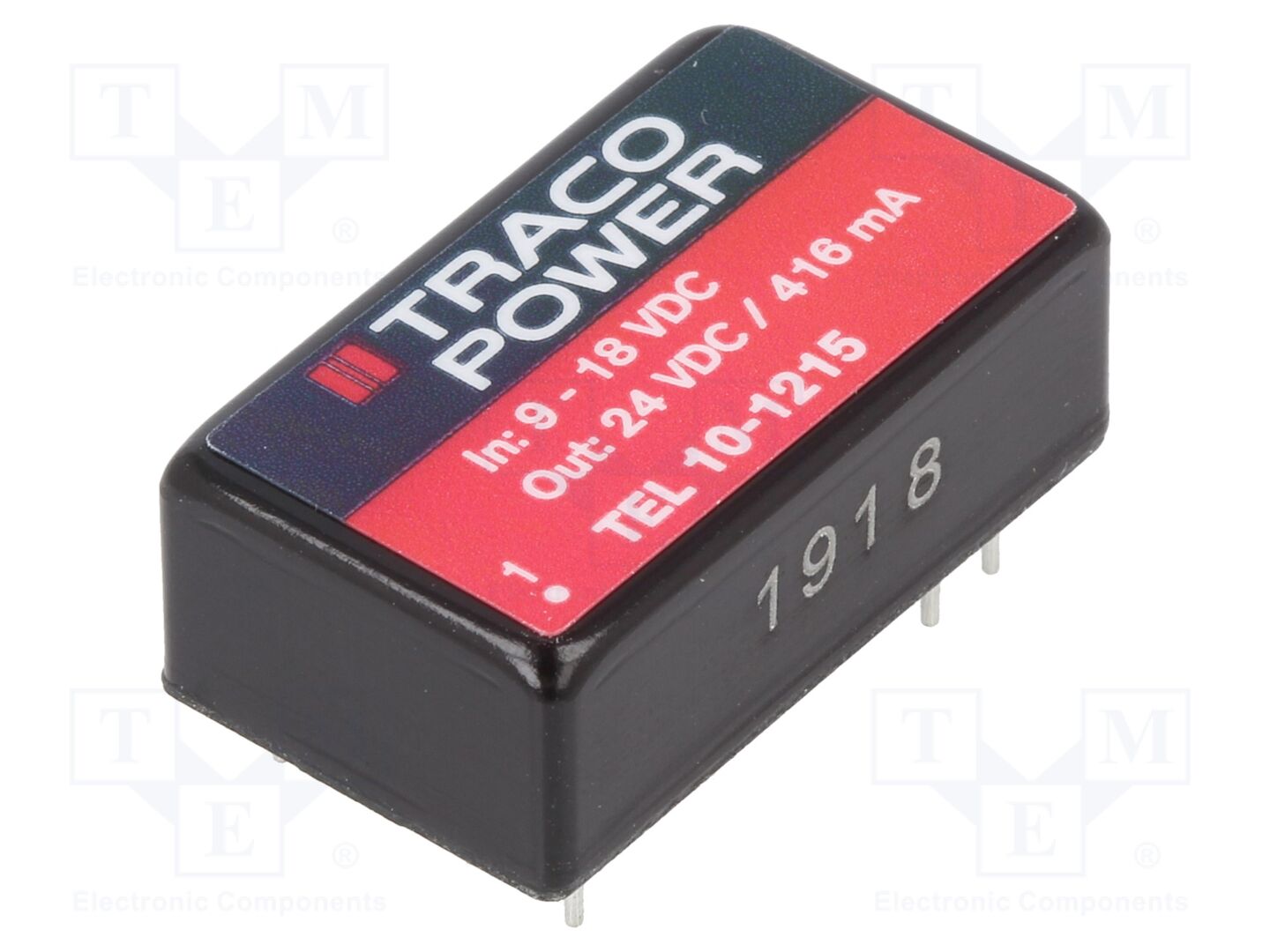 TRACO POWER TEL10-1215 DC/DC-muunnin 10W