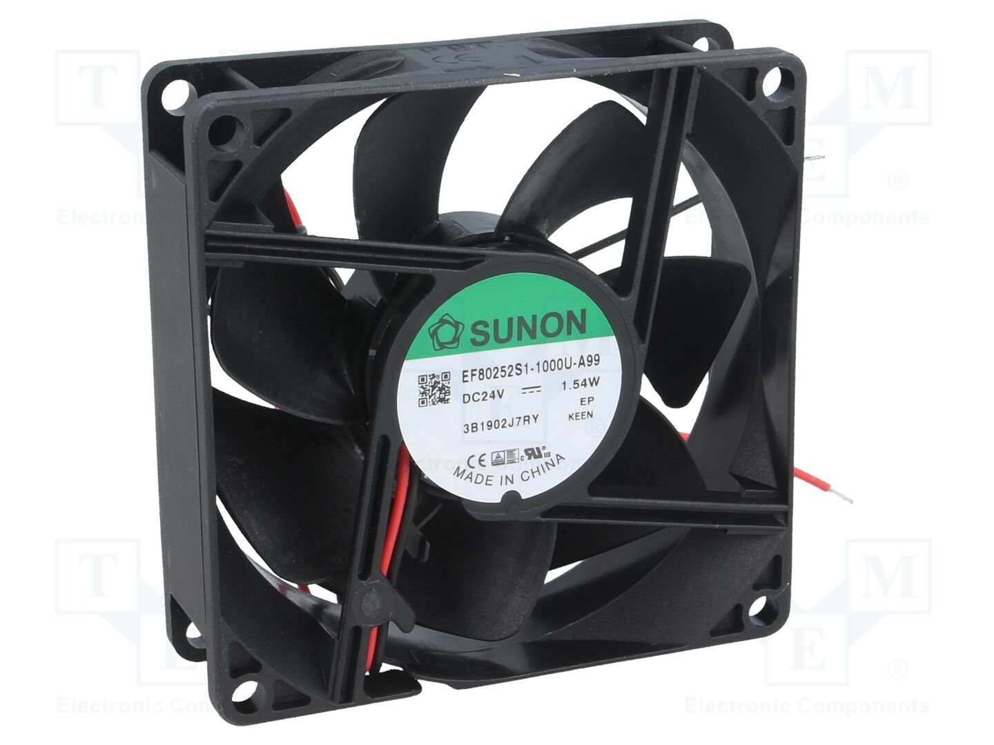 SUNON EF80252S1-A99 Aksiaalituuletin 24VDC