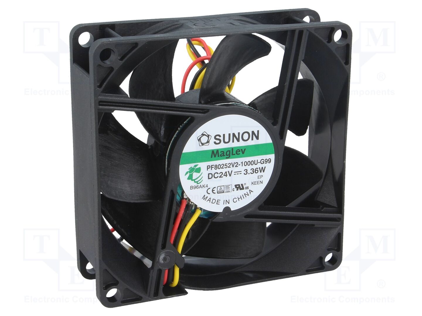 SUNON PF80252V2-G99-A Aksiaalituuletin 24VDC