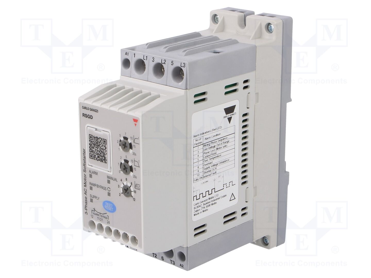 CARLO GAVAZZI RSGD4012E0VD200 Pehmoaloitusmoduuli 5.5kW