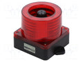 QLIGHT QWCD35-12/24-R Valo- ja äänimerkinantolaite 10-30VDC