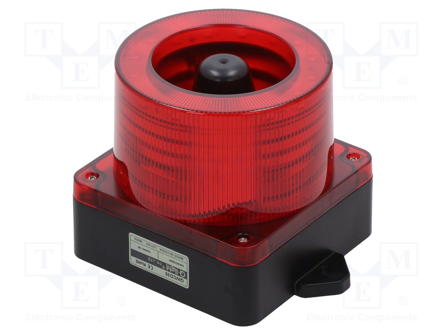 QLIGHT QWCD35-12/24-R Valo- ja äänimerkinantolaite 10-30VDC