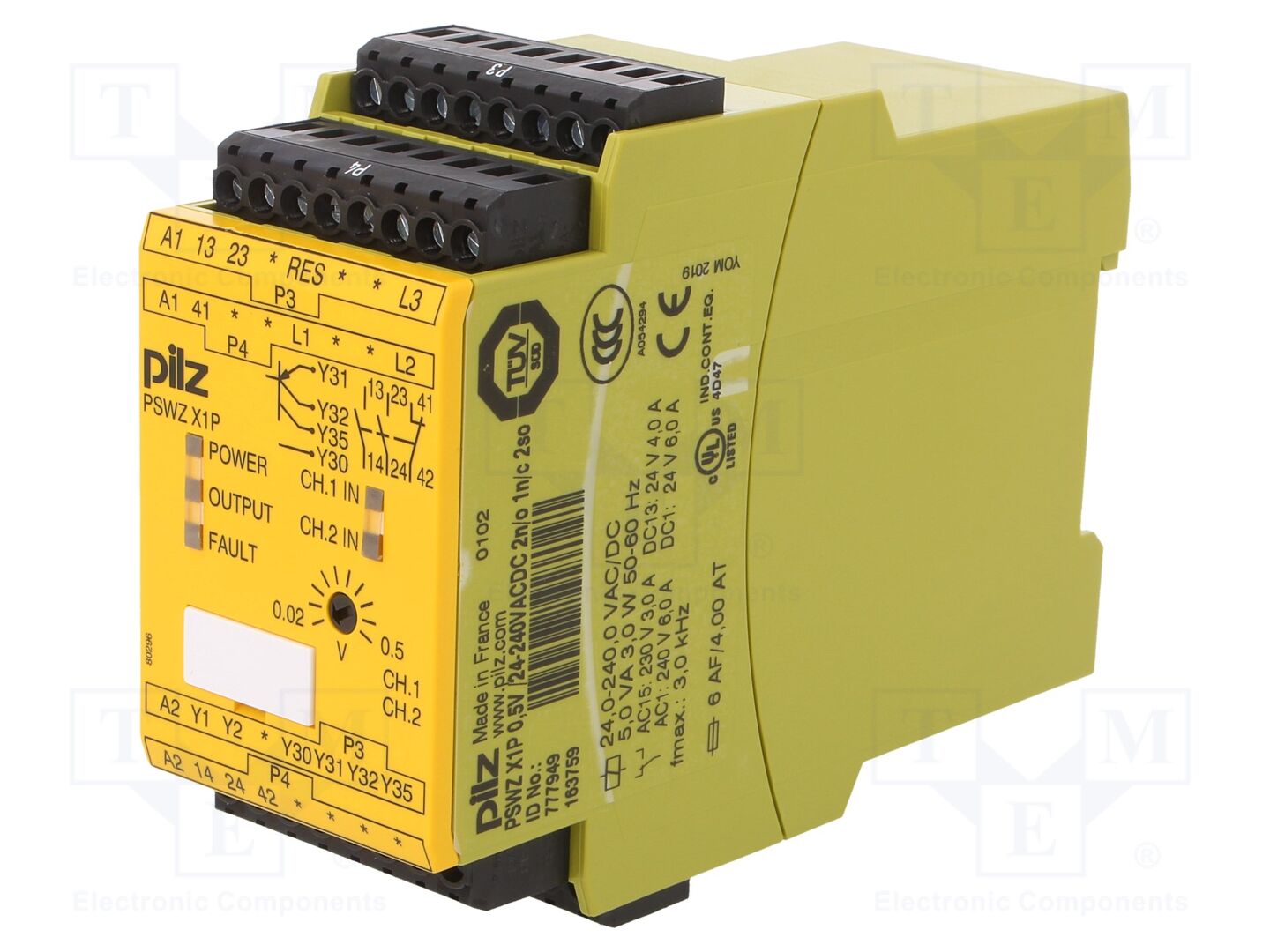 PILZ 777949 Turvarele 24-240VAC/DC