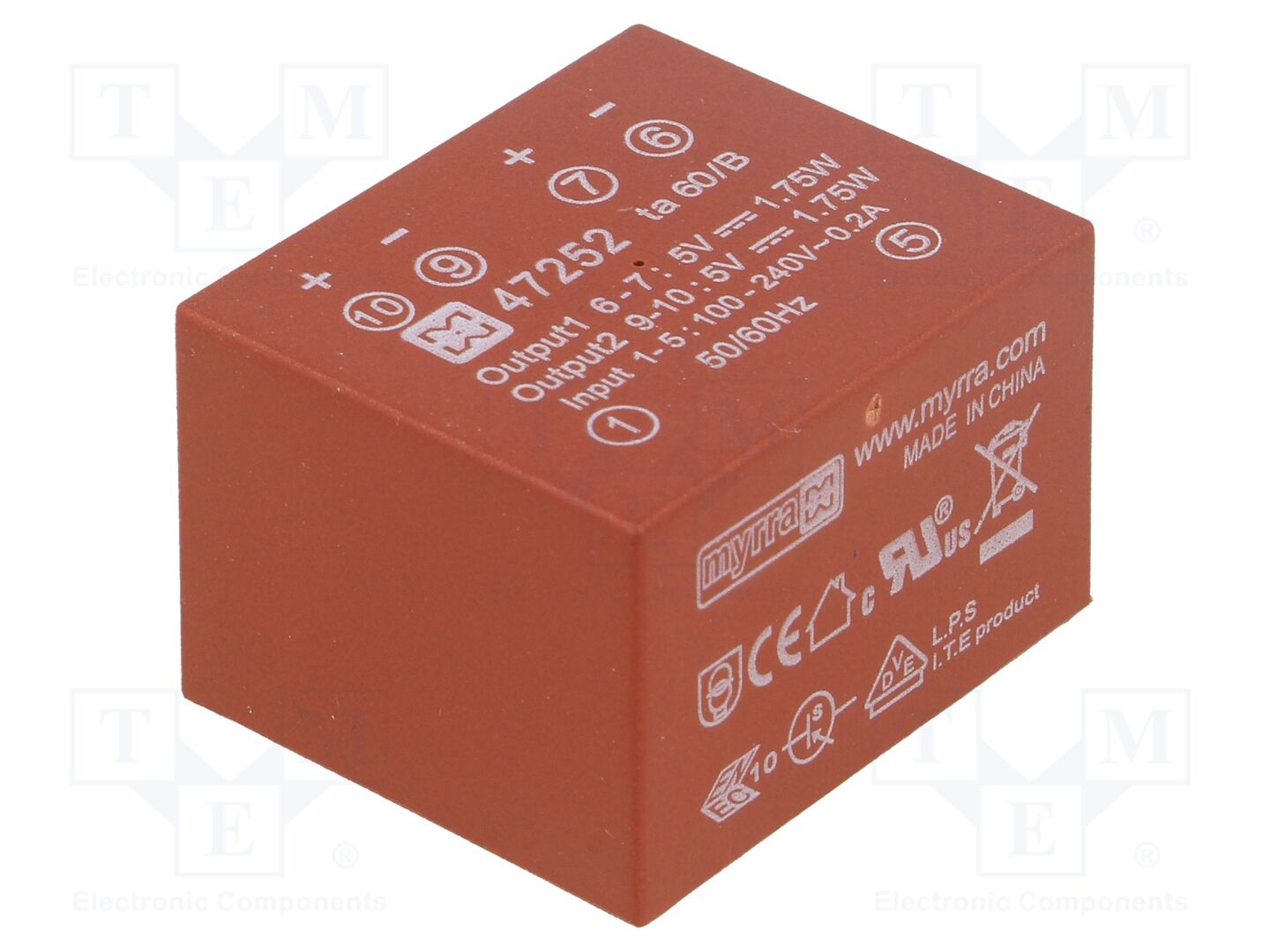MYRRA 47252 PCB AC/DC-muunnin 3.5W
