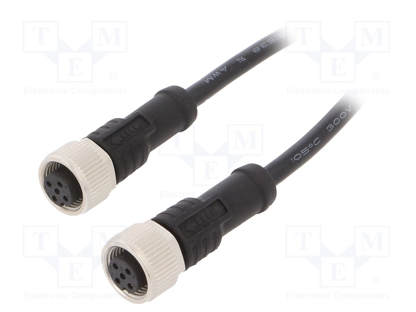 AMPHENOL LTW M12A04FL12AFLSD001 Anturikaapeli 4-napainen
