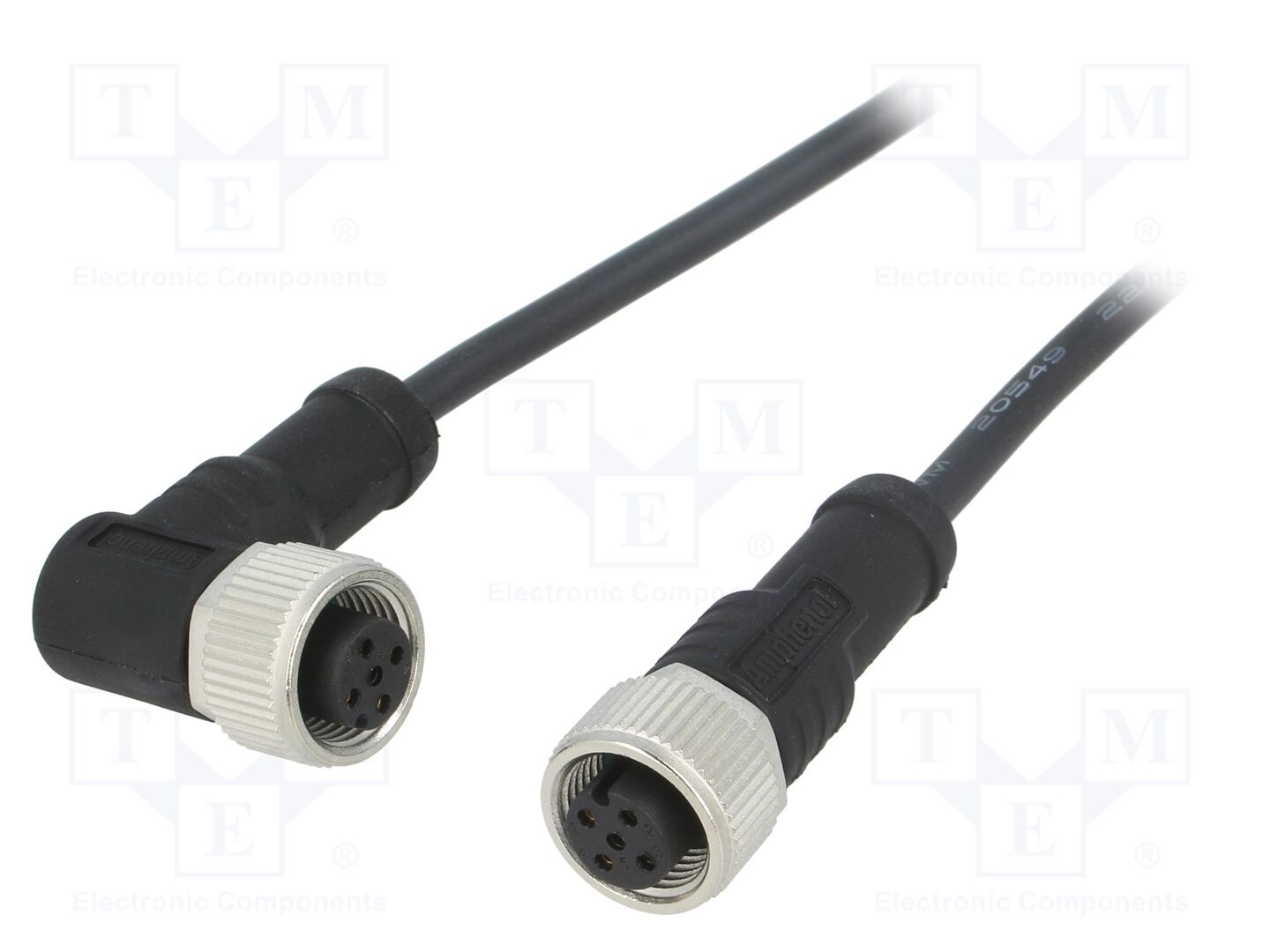 AMPHENOL LTW M12A04FL12AFRSB001 Anturikaapeli 250V