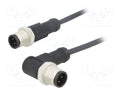 AMPHENOL LTW M12A04ML-12AMR-SB001 Anturikaapeli 4-napainen