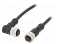 AMPHENOL LTW M12A08FL-12AFR-SD001 Anturikaapeli 30V