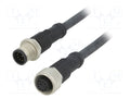 AMPHENOL LTW M12A10ML12AFLSB001 Anturikaapeli M12