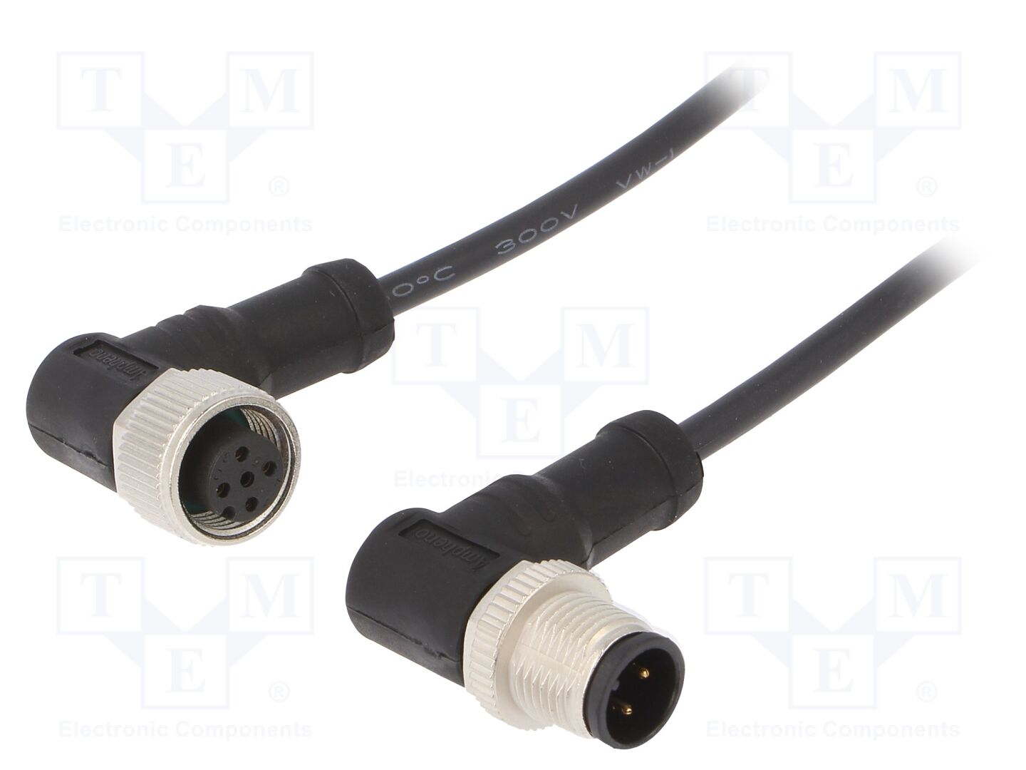 AMPHENOL LTW M12A04MR12AFRSB001 Anturikaapeli 250V